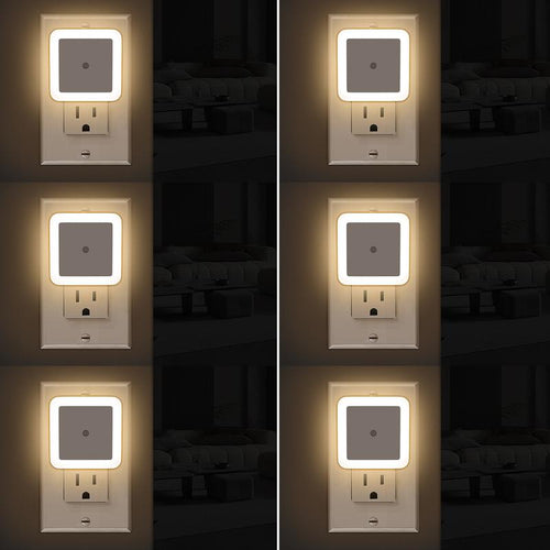 Lumivo - Night Lights Plug into Wall 6-Pack